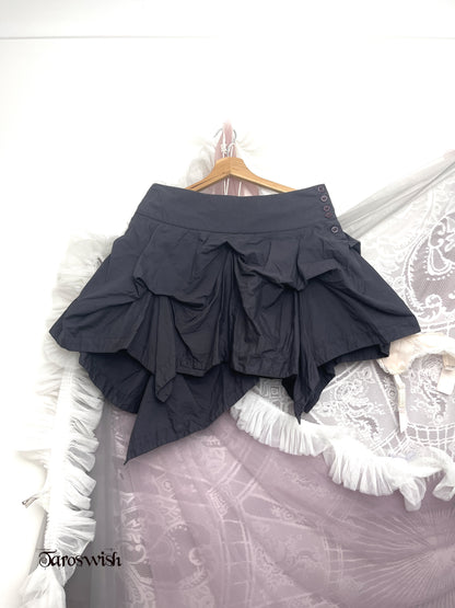 Allsaints Asymmetric Dark Elf Skirt