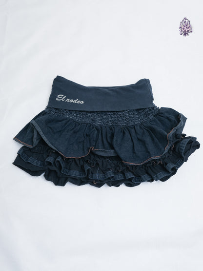 EL RODEO ruffle mini skirt