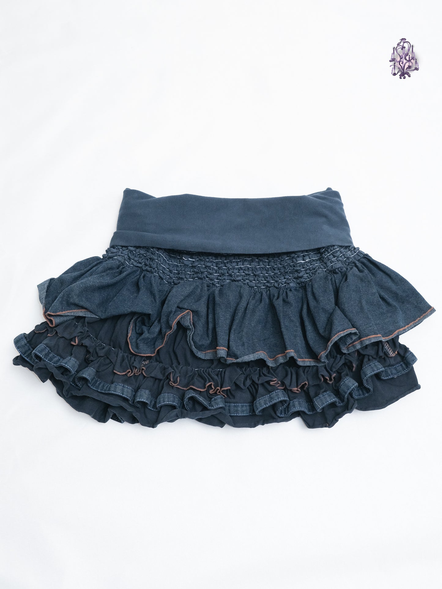 EL RODEO ruffle mini skirt