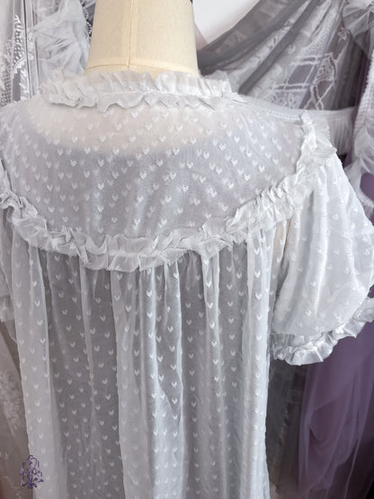 Gelato Pique sheer nightgown