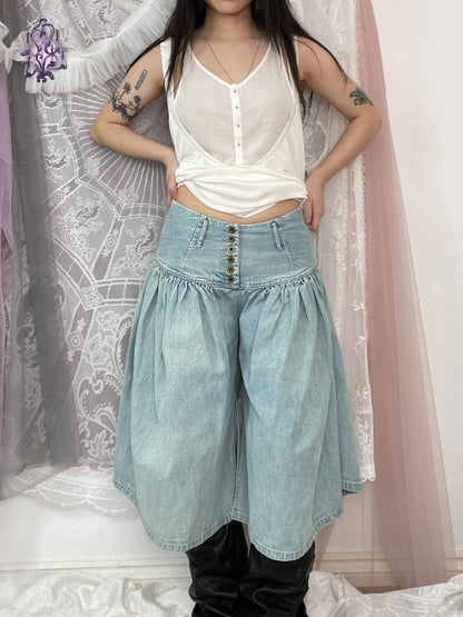 Kapital balloon pants in light blue