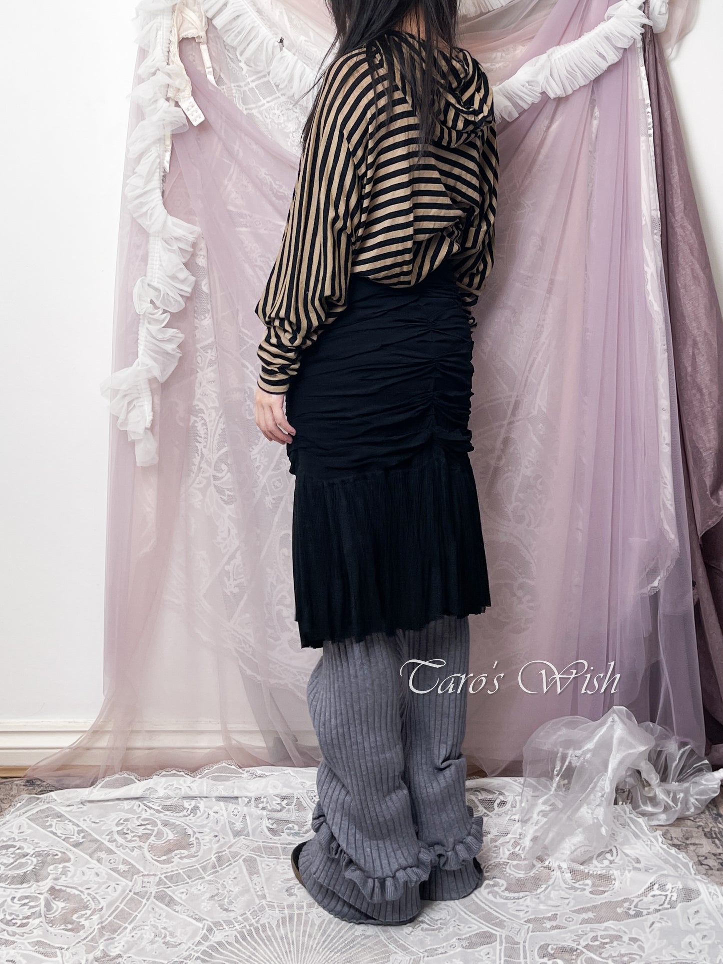 ZUCCa Ruched Mermaid Skirt