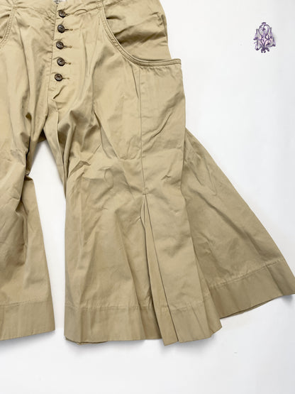 sea sorcerer’s button up flare pants, japanese label kapital