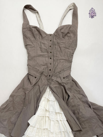 Medieval voluminous utility dress