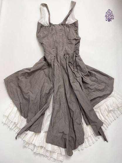 Medieval voluminous utility dress