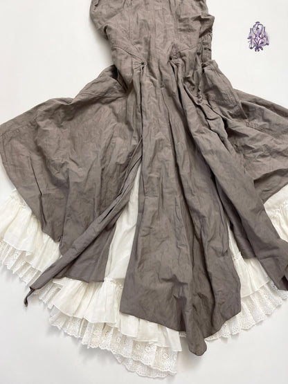 Medieval voluminous utility dress