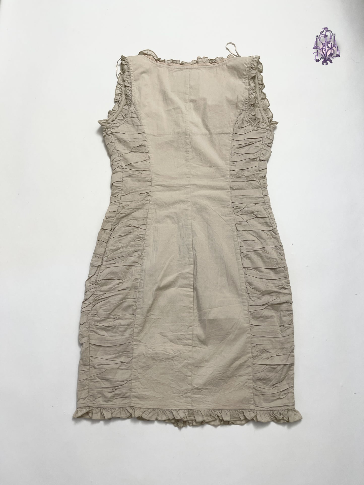 corset up babydoll dress , euro label pepejeans