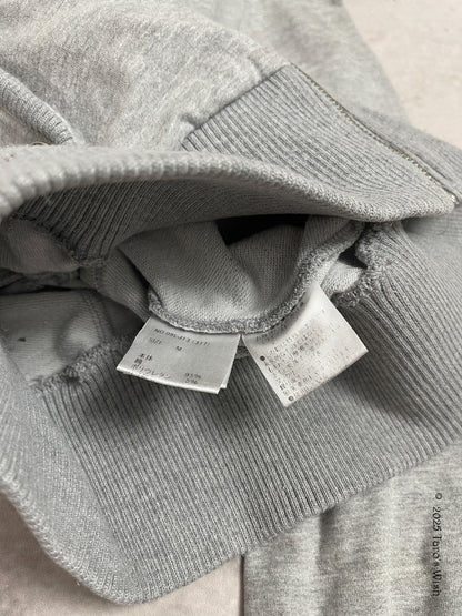 grey zip up hoodie, japanese label