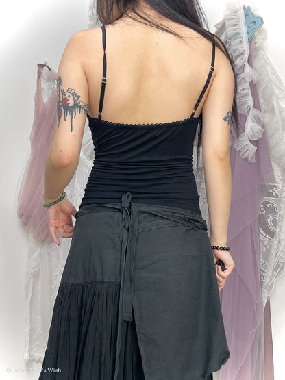 whimsical corset camisole, euro label