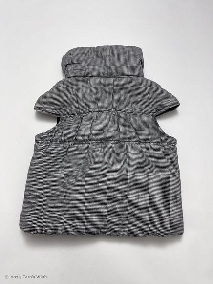 houndstooth vest, japanese label barak