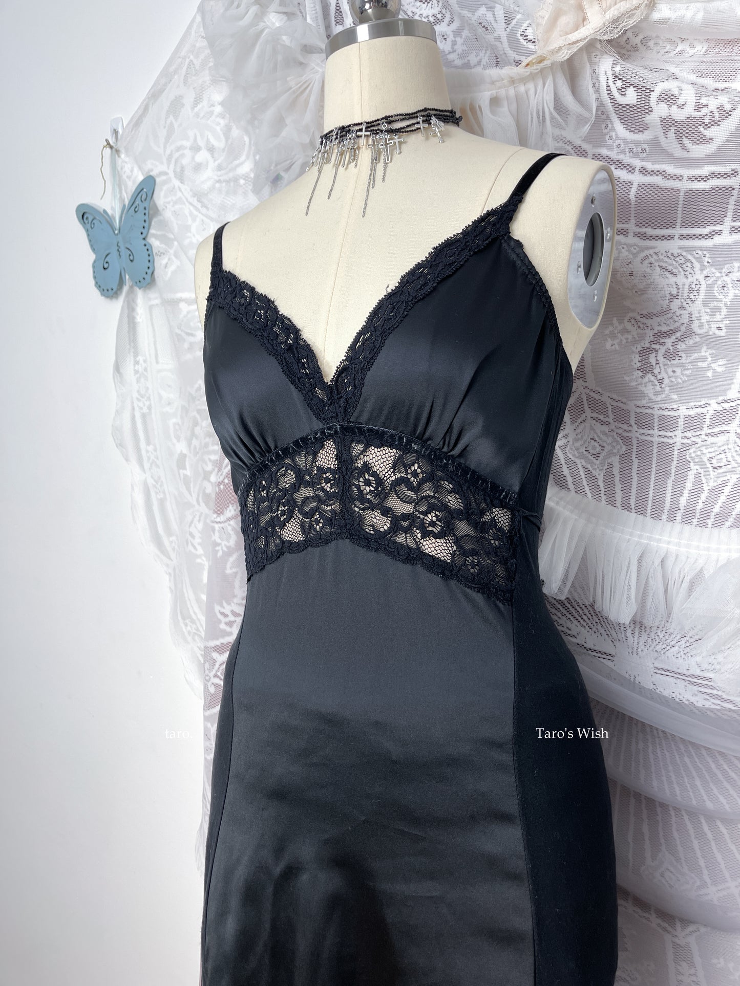 Dark Coquette Lace Dress