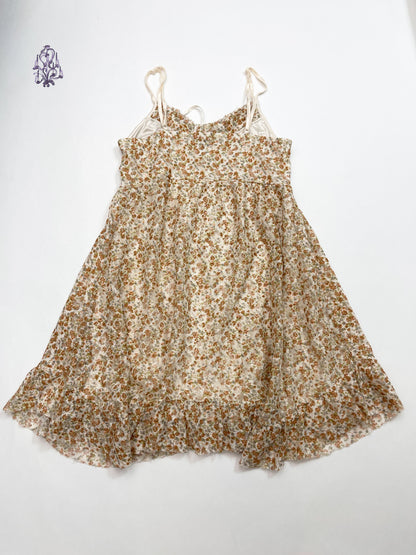 Axes femme floral print lace dress