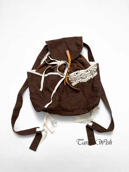 Takayuki Suzuki Cottage Mori Backpack in Brown