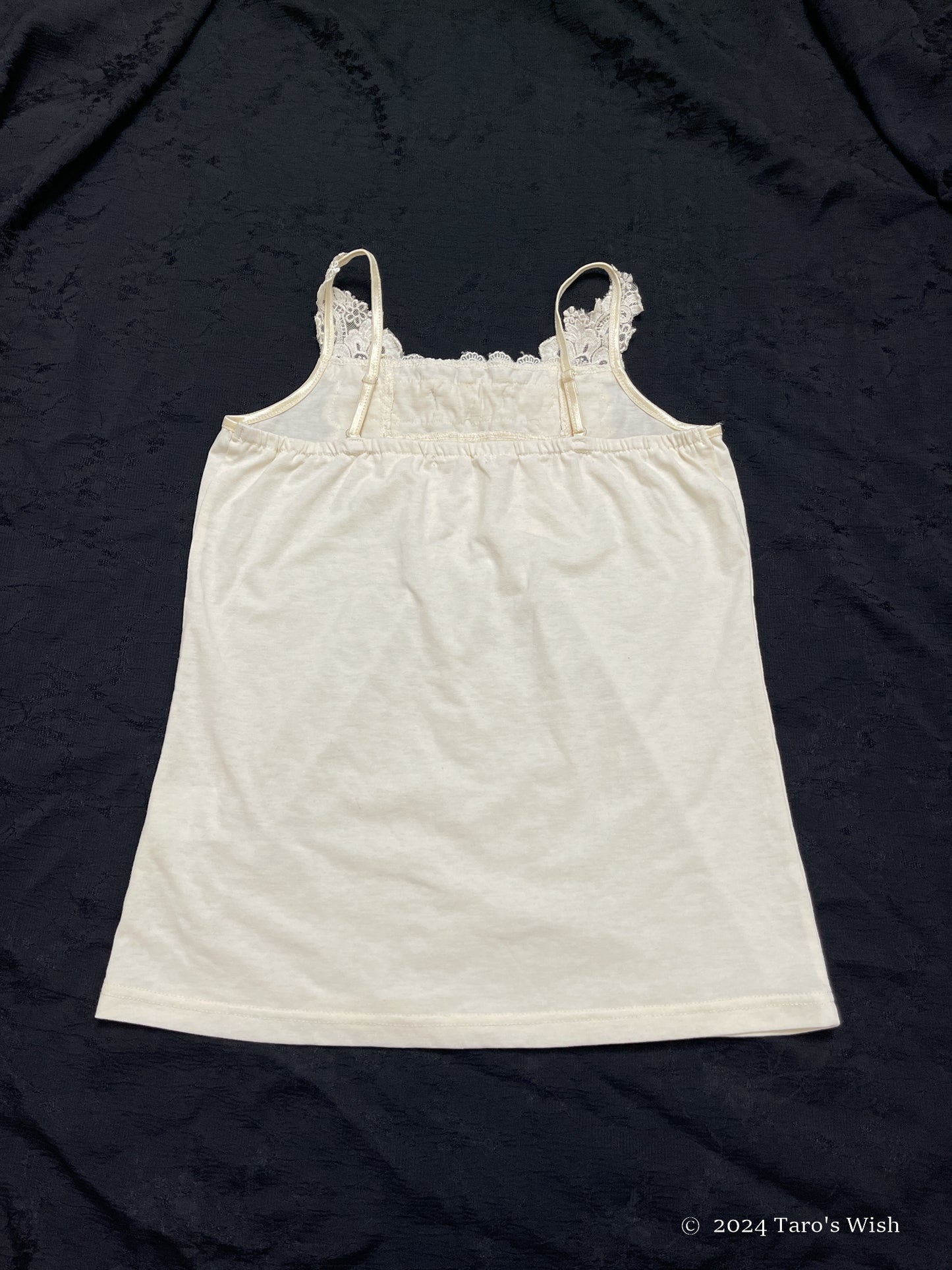 embroidered camisole, japanese label axes femme