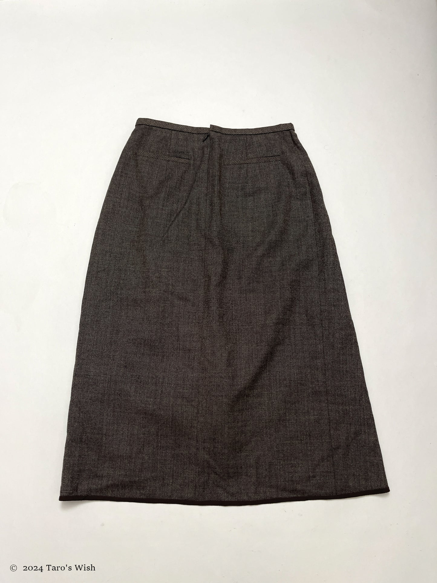 maxi skirt, hiroko koshino