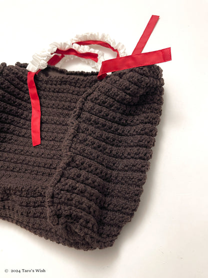 knit handbag, peetalau2000