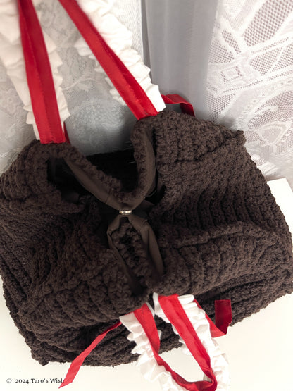 knit handbag, peetalau2000