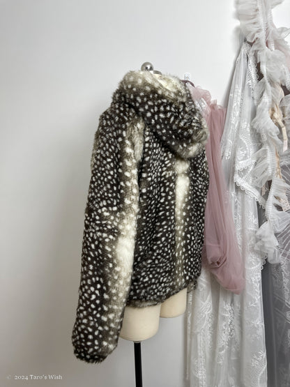 zip up bambi coat, japanese label  tsumori chisato