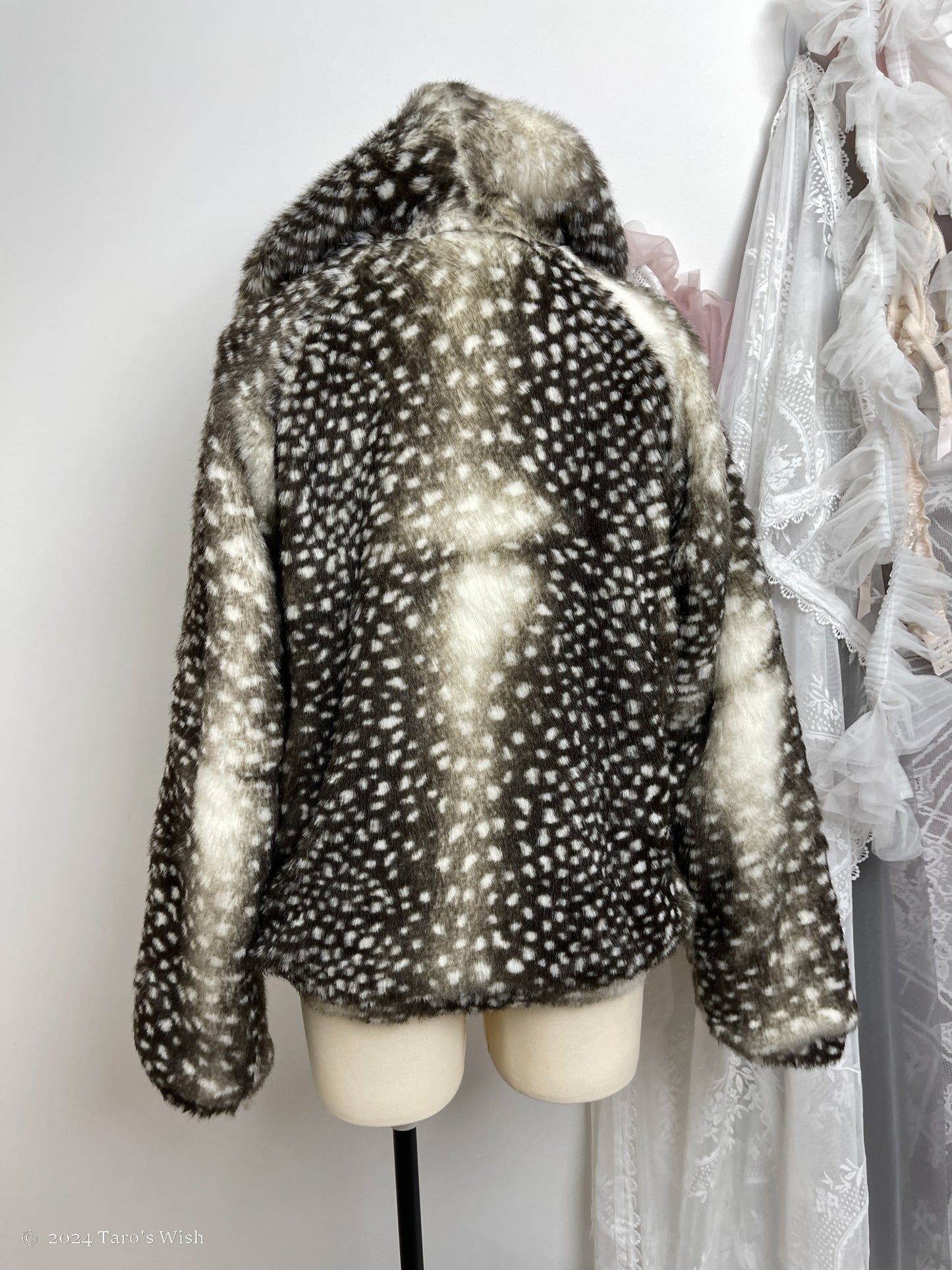 zip up bambi coat, japanese label  tsumori chisato