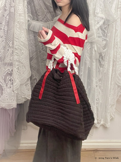 knit handbag, peetalau2000