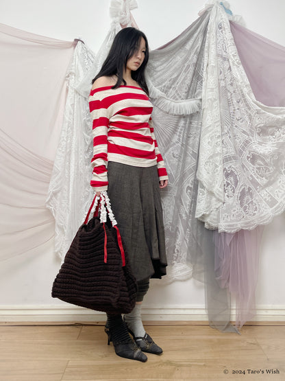 maxi skirt, hiroko koshino