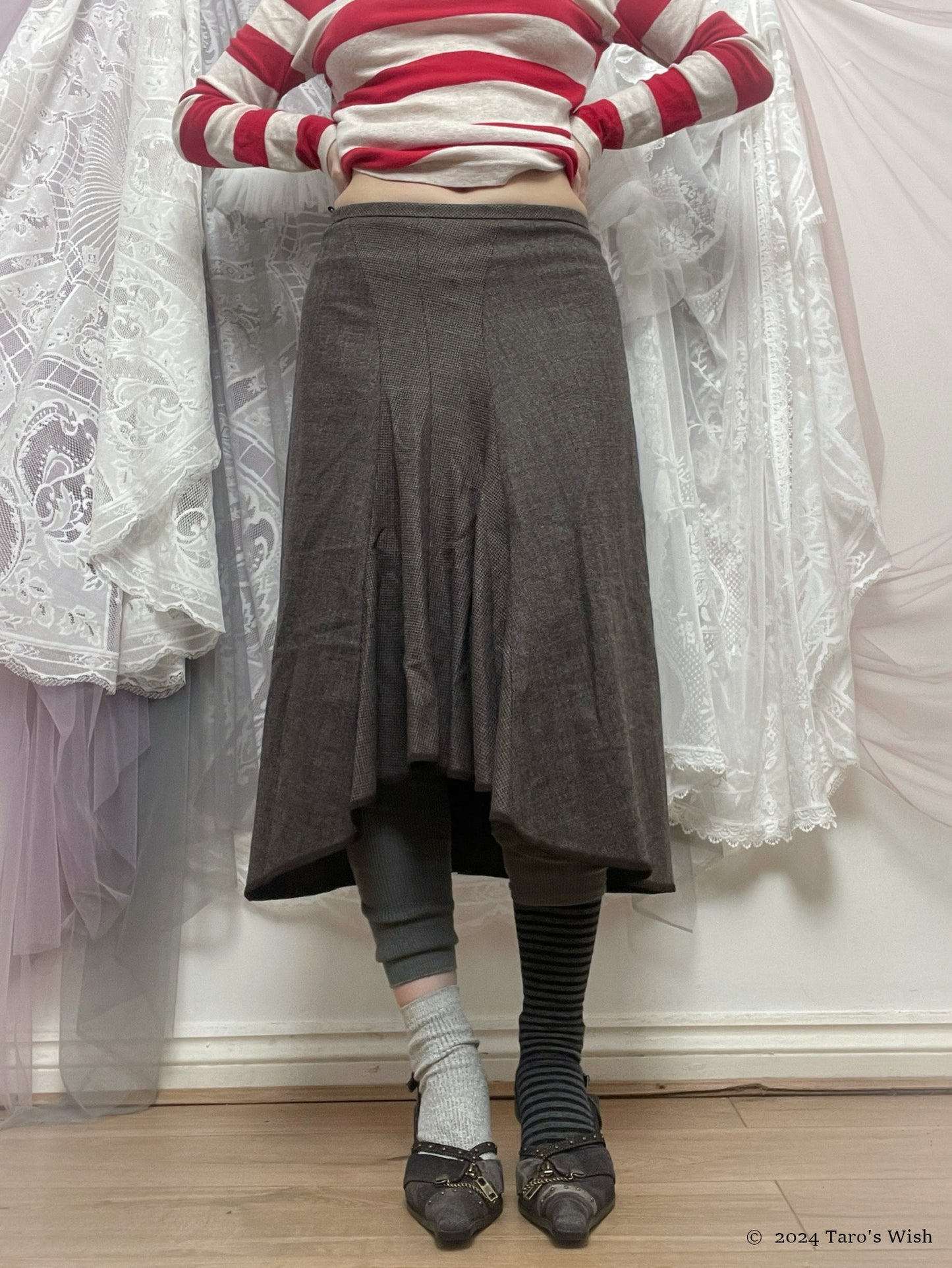 maxi skirt, hiroko koshino