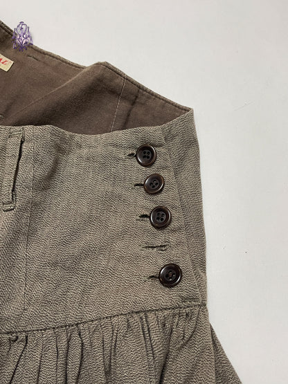 adventurer’s button up puff pants, japanese label kapital