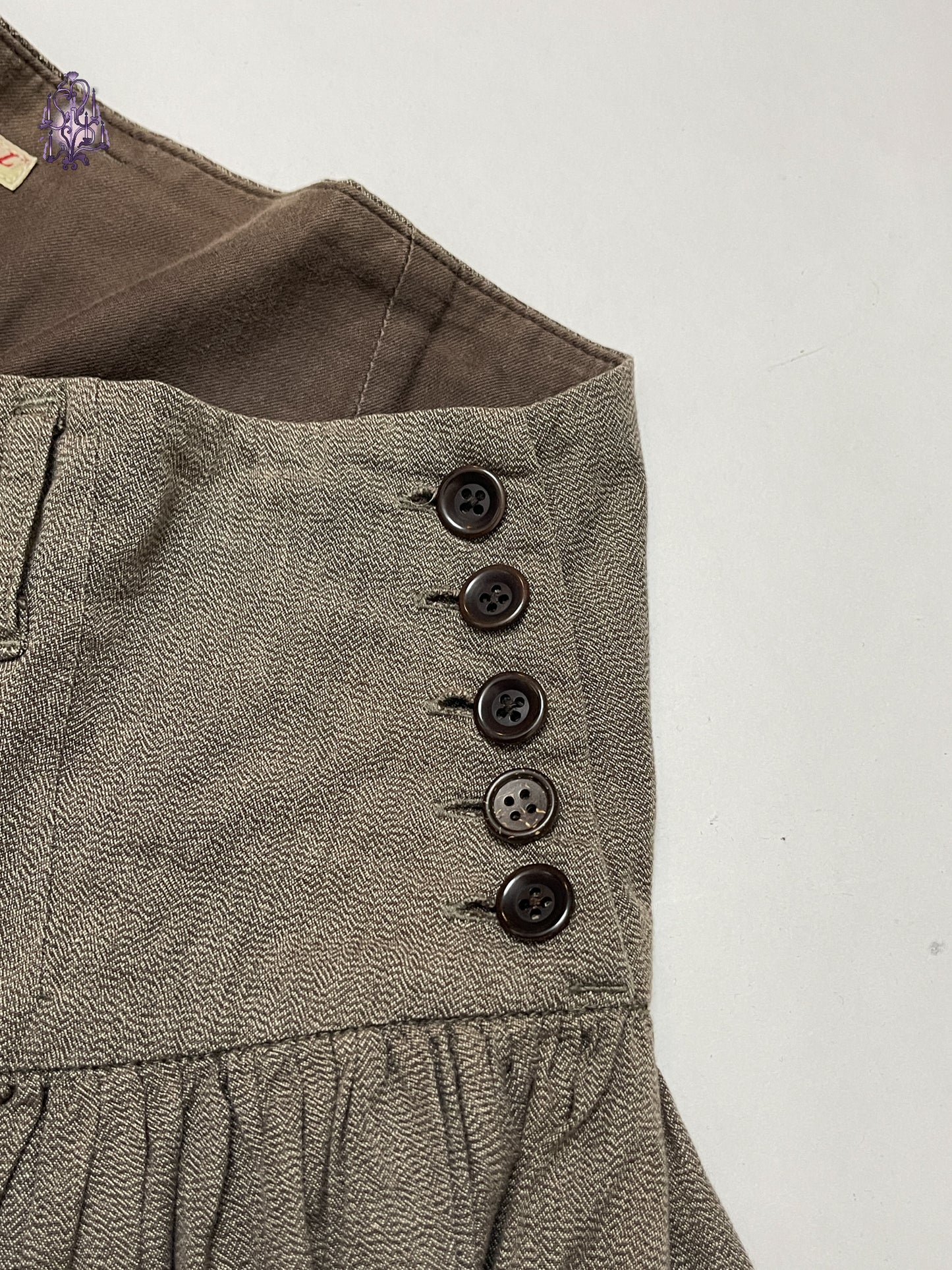 adventurer’s button up puff pants, japanese label kapital