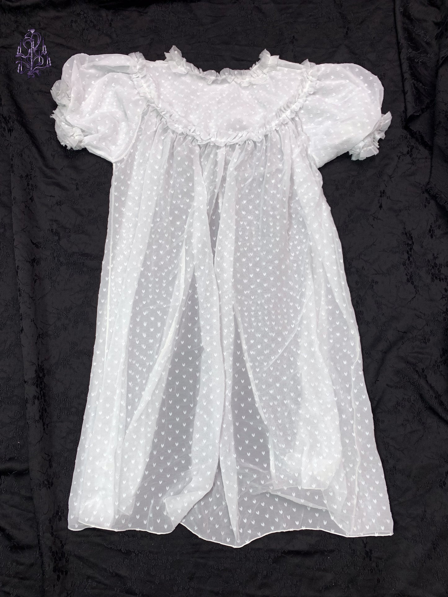 Gelato Pique sheer nightgown