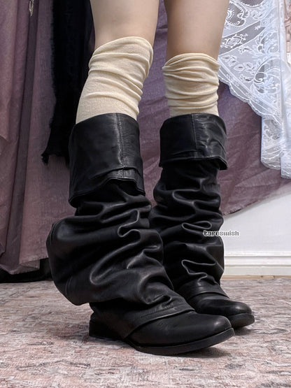 Genuine leather boots Size M, ZUCCa