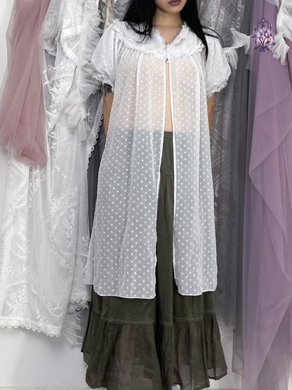 Gelato Pique sheer nightgown