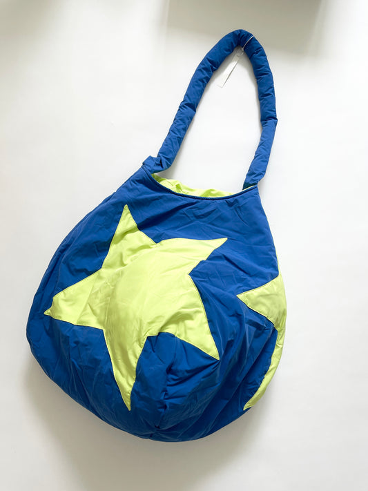Puff Star Patched Cross Body Bag