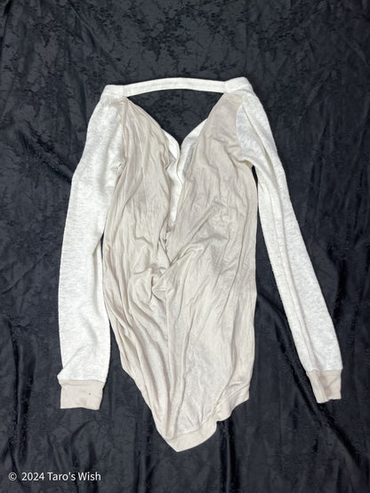 button up semi sheer cardigan, japanese label