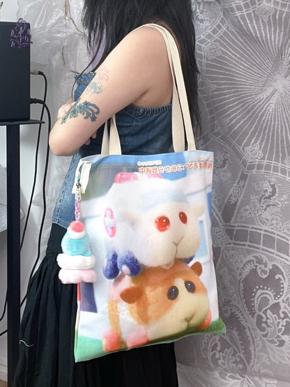 Pui pui molcar tote bag