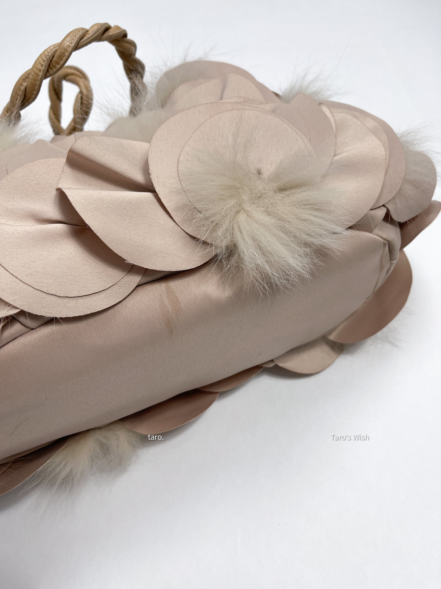 Fairy Flower and Fur Handbag