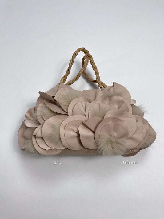 Fairy Flower and Fur Handbag