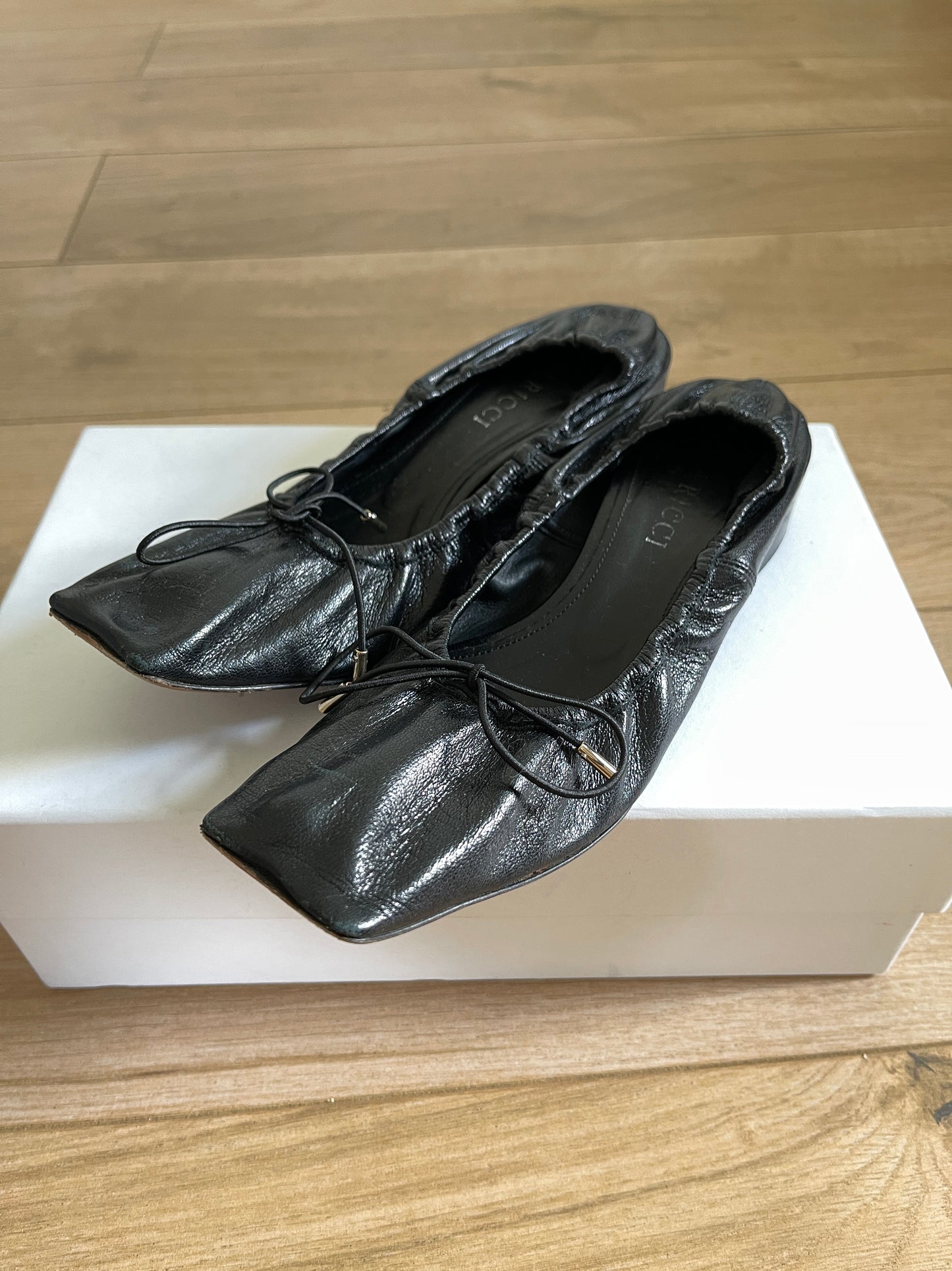 Nina Ricci Genuine Leather Ballet Flats