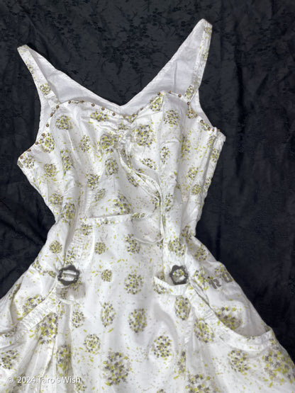 flower print babydoll dress, euro label